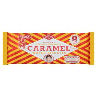 Tunnocks 8 Pack Caramel Wafers