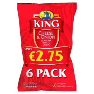Roi King 6 Pack Ç2.75 Cheese & Onion Pmp