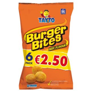 Roi Tayto 6 Pack Ç2.50 Burger Bites Pmp