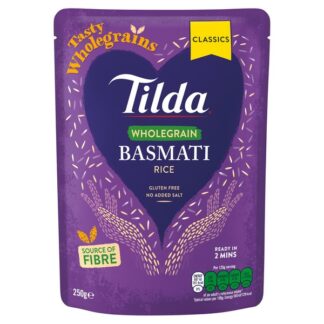 Tilda Microwave Rice Brown Basmati