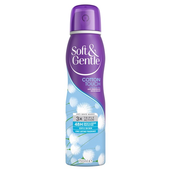 Soft & Gentle A'Perspirant Cotton Touch