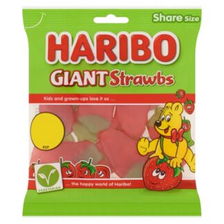 Bag Haribo £1.25 Giant Strawbs Pmp