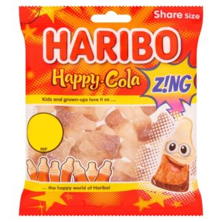 Bag Haribo £1.25 Happy Cola Zing Pmp