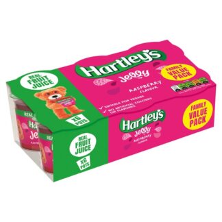 Hartleys Jelly Multipack Raspberry 125G 6Pk