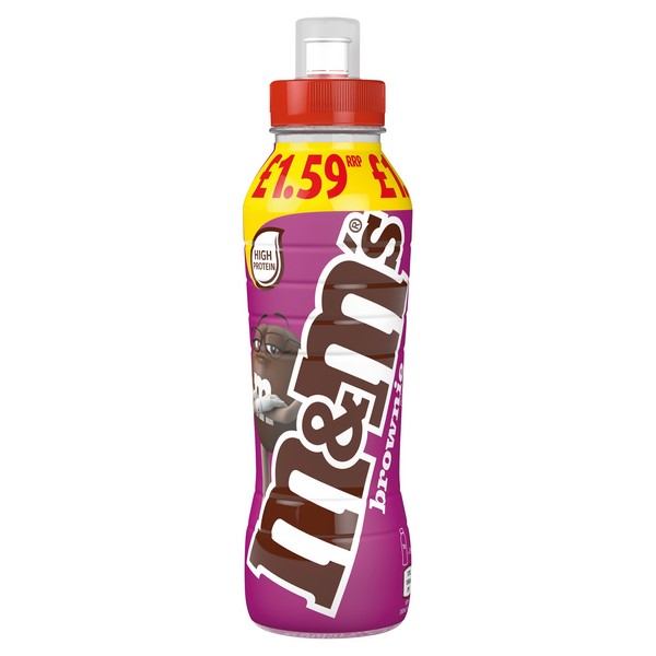Milk Drink Sports M&Ms Brownie Milk £1.59 Pmp