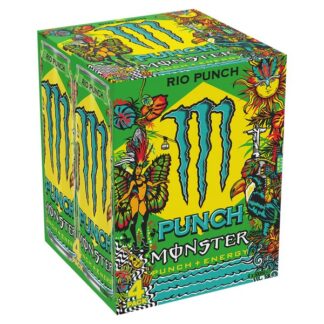 Can Monster 4 Pack Energy Juice Rio Punch