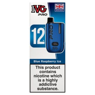 IVG Pro 12 Kit - Blue Raspberry Ice 10K Puffs