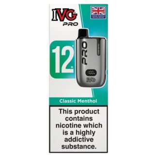 IVG Pro 12 Kit - Classic Menthol 10K Puffs