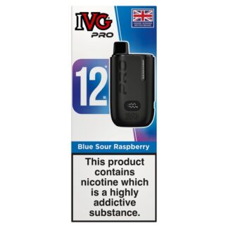 IVG Pro 12 Kit - Blue Sour Raspberry 10K Puffs