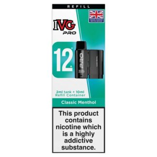 IVG Pro 12 Pods - Classic Menthol Refill