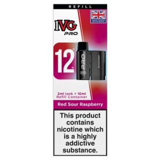 IVG Pro 12 Pods - Red Sour Raspberry Refill
