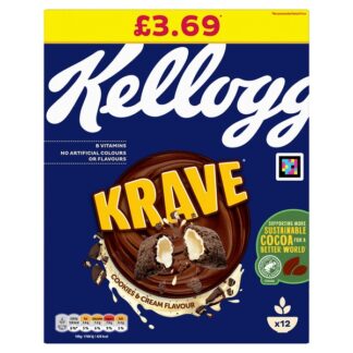 Kelloggs £3.69 Pm Krave Cookies & Cream