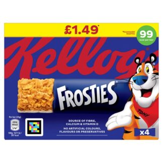 Kell 4 Pk Frosties Cereal & Milk Bar £1.49 Pm