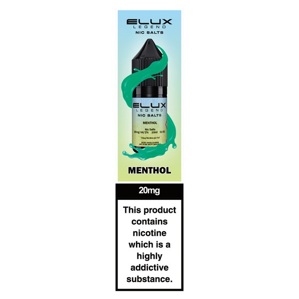 Elux Nic Salts - 20Mg Menthol ***