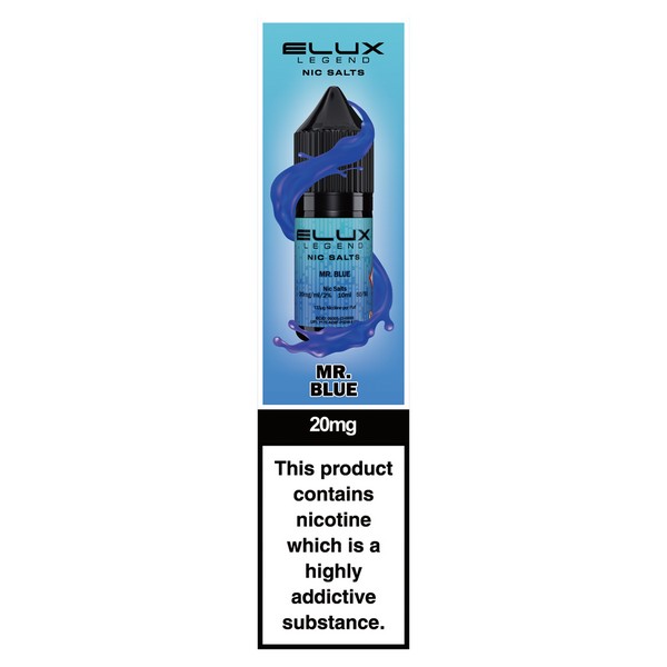Elux Nic Salts - 20Mg Mr Blue ***