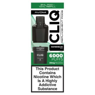 Avomi Cliq Pod Ecig - Watermelon Ice Refill