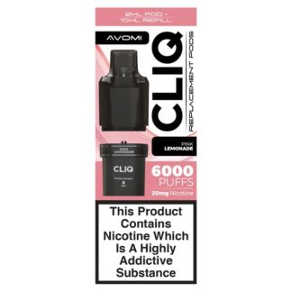 Avomi Cliq Pod Ecig - Pink Lemonade Refill
