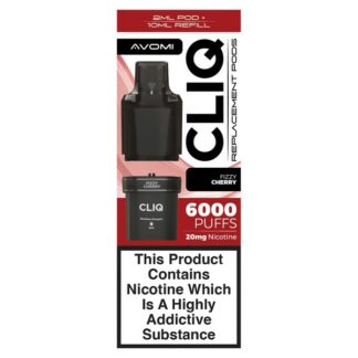 Avomi Cliq Pod Ecig - Fizzy Cherry Refill