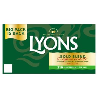 Lyons Teabags Gold 210S