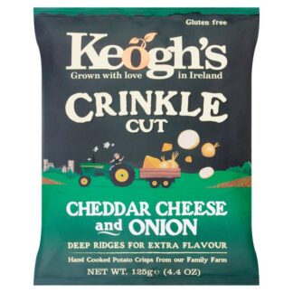 Keoghs Crinkle Cheddar & Onion