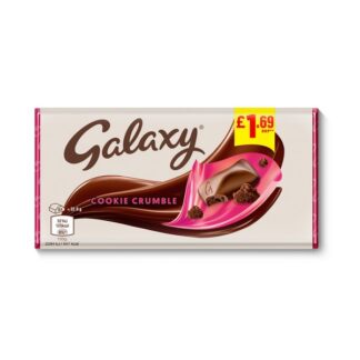 Galaxy £1.69 Pm Cookie Crumble Bar