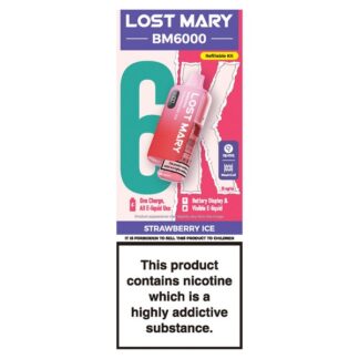 IE Lost Mary Bm6K Kit - Strawberry Ice