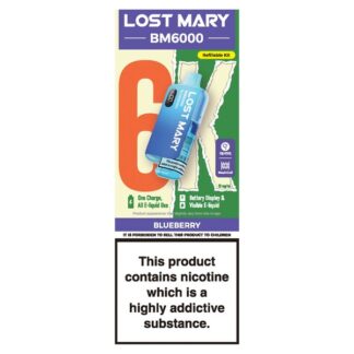 Lost Mary Bm6K Kit - Blueberry 2Mg