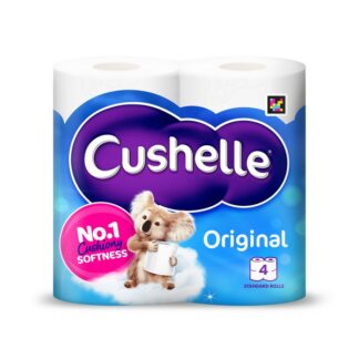 Cushelle Roll White 4 Roll