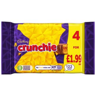 Cadbury 4 Pack £1.99 Pmp Crunchie