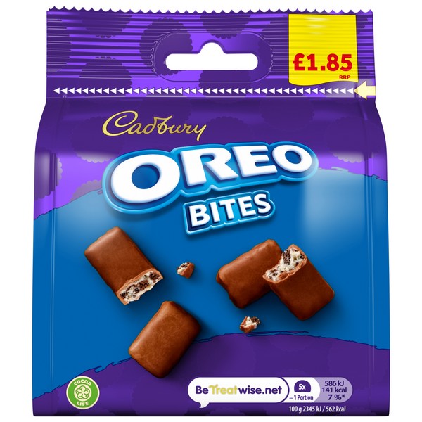 Cadbury £1.85 Oreo Bites Pouch Pmp