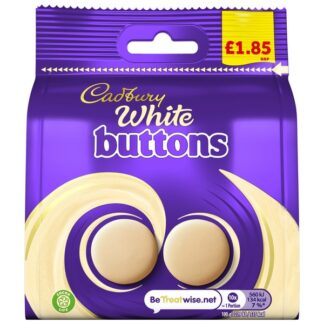 Cadbury £1.85 Cdm Giant White Buttons Pouch Pmp