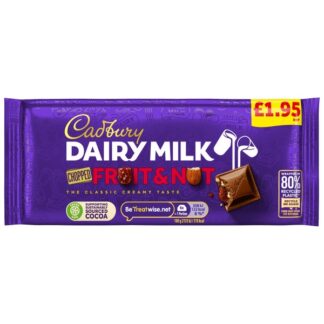 Cadbury Bar £1.95 Cdm Dairy Fruit N Nut