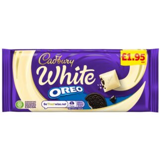Cadbury Bar £1.95 Cdm Oreo White Pmp