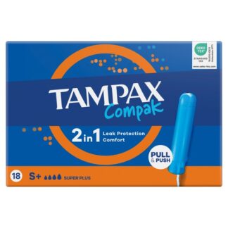 Tampax Compak 2 In 1 Super Plus
