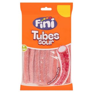 Fini Bag £1.25 Sour Strawberry Tubes Pmp