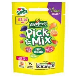 Nestle £1.25 Rowntree Mixed Pouch Vegan Pmp