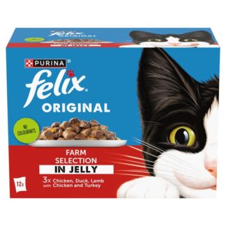 Felix Original Farm Selection In Jelly 12Pk