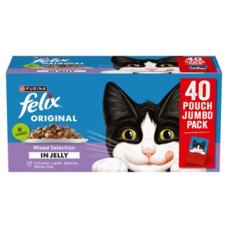 Felix Chunks In Jelly Mixed Selection 40Pk