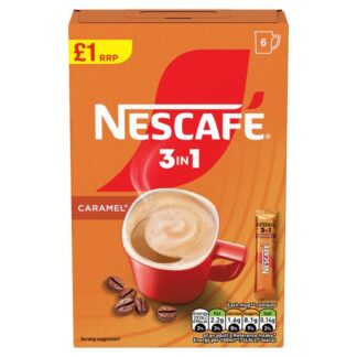 Nescafe Original Caramel 3 In 1 Sachet 6Pk £1Pmp