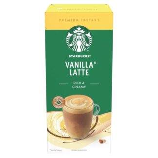 Starbucks Sachets Latte Vanilla Mix 5Pk