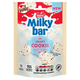 Nestle Pouch Milkybar Crispy Cookie Buttons