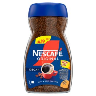 Nescafe Original Decaff Instant Coffee £4.19 Pmp