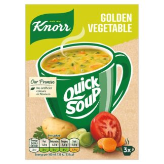 Knorr Quick Soup Golden Vegetable 3Pks X 16G