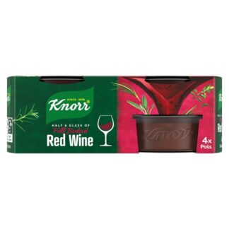 Knorr Stock Gel Pot Red Wine 4 Pack