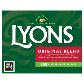 Lyons Teabags Original Green 160S