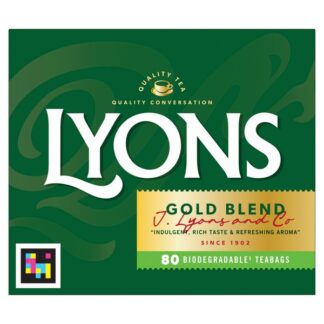 Lyons Teabags Gold 80S