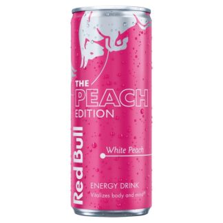 Can Red Bull Editions White Peach
